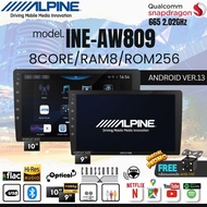 (Free AHD Rear View Camera) New Upgrade ALPINE INE-AX809 RAM 8 ROM 256 Can Now Play CARPLAY + AUTO H