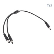 YYS 5 5x2 1MM Power Cord Male to Male DC5 5mmx2 1mm Power Splitter Cable 18AWG