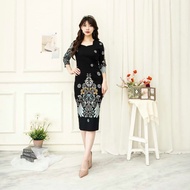 Dress Batik K987 Black