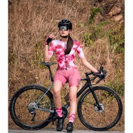 Monton Indian Red Woman BIB Skull Cycling Pants - S