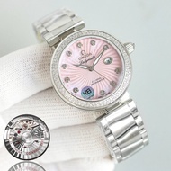 Premium V4 Version Omega Saucer Flying LADYMATIC Bird's Nest Series Ladies Mechanical Watch Nicole K