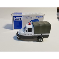 Tomica Blue Box Police Car Yokado Ito, Daihatsu midget Triangle Chicken, Chassis No.62.Detachable Ca