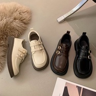 Spring Retro Leather Mary Jane Flats - Soft Soles