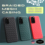 Oppo F1,F1s,F5,F7,F9,F9 Pro,F11 Pro Breathable Mesh Carbon Fiber Phone Case