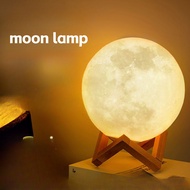 Atmosphere Light ins Style LED Moon Light Bedside Light Starry Sky Touch Moon Light