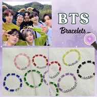 BTS Inspired Name Bracelet | Beaded ARMY Accessory