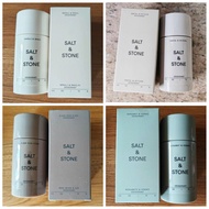 75g Salt & Stone 強效天然體香劑 橙花與羅勒 neroli and basil  番紅花與雪松 止汗 香體膏 Saffron & Cedar|| 黑玫瑰與烏木 BLACK ROSE &