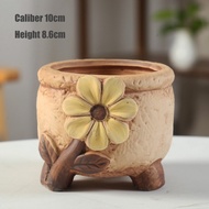 GE592 Pot Bunga Besar Bahan Keramik Dengan Ventilasi