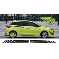 TOYOTA BT car sticker yaris gr sport sticker gr gazoo racing car sticker yaris sticker gr sport stic