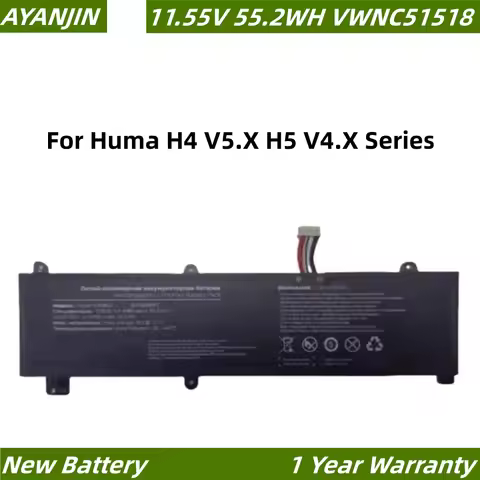 For Sony Vaio VWNC51518 VWNC71429 VWNC51429 575983 Laptop Battery 11.55V 4780mAh 55.2Wh For Huma H4 