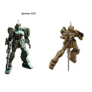 Gundam HG RGM - 79S GM Spartan [XFS] Comes with stand and water decal [Assembled toy model]