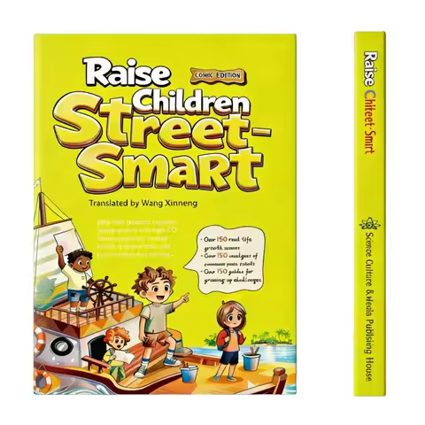 Raise Children Street-Smart English Book, Emotionally Strong Mentally Sharp Courageous Kids For Inde