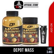 Depot Mass Gainer Protein Dp Mass 1KG/3.4KG (FREE eBooks)