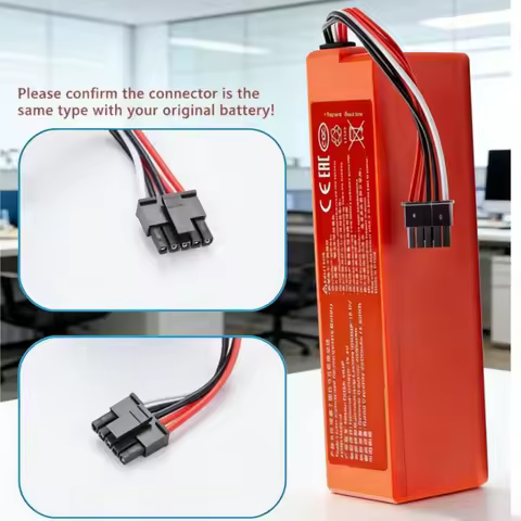Replacement D099-4S2P Battery 14.4V 5200mAh 74.88W for Xiaomi Mi Robot Vacuum-Mop 2 Pro MJSTP C101 M