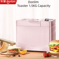 Donlim Bread Maker Household Toaster Fully Automatic Dough Maker Turbo Motor Drive Antique Method Hand Kneading Fermentation Steamed Bread Meat Floss Sandwi