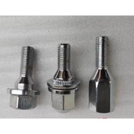 (2 pieces) Suitable for Cheetah Black King Kong spare tire screw Pajero V31 V32 V33 V43 V45 V73 V77 