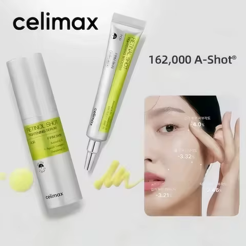Celimax Retinol Shot Tightening Anti-Aging Serum/Eye Cream Improve Dark Circles Fades Fine Lines Ant