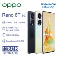 Oppo Reno 8T 5G 16GB RAM Reno 8 T 8+8GB RAM 8/128 128GB Garansi RESMI