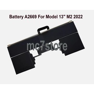 Battery A2669 For Model 13" A2681 M2 2022