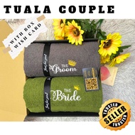 TUALA COUPLE | TOWEL COUPLE | SET COUPLE | GIFT | GIFT SET | WEDDING GIFT | ANNIVERSARY | SULAM | HU