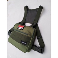 Tas Dada Pria Tactical Polisi Brimob Tni Logo Indonesia Model Terbaru