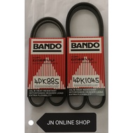 Fan Belt (100% BANDO) for Kia Sephia 1.5 Spectra 1.6 (4PK1045 & 4PK885)