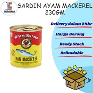 SARDIN AYAM BRAND MACKEREL [230GM]