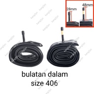 ( Tube inner circle size 406 ) 20x1.75 20x1.95 20x2.125 BMX MTB Premium Bicycle Inner tube basikal T