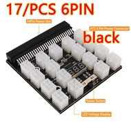 Server power 12 Port 6 Pin 17PCS 6PIN Power Adapter Board Image Card Server 6 Pin Power Conversion B