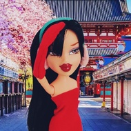 handmade gloves for Bratz doll (clothes for doll only)