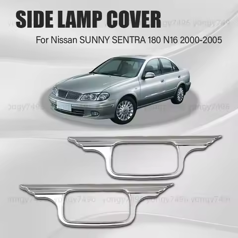 SIDE LAMP COVER TRIM For Nissan SUNNY SENTRA 180 N16 2000 2001 2002 2003 2004 2005 Cars Accessories