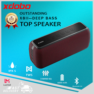 XDOBO x8-ii ขายลำโพงบลูทูธซับวูฟเฟอร์แบบพกพาพลังงานสูงกันน้ำ parttybluetooth ลำโพงซับวูฟเฟอร์บลูทูธล