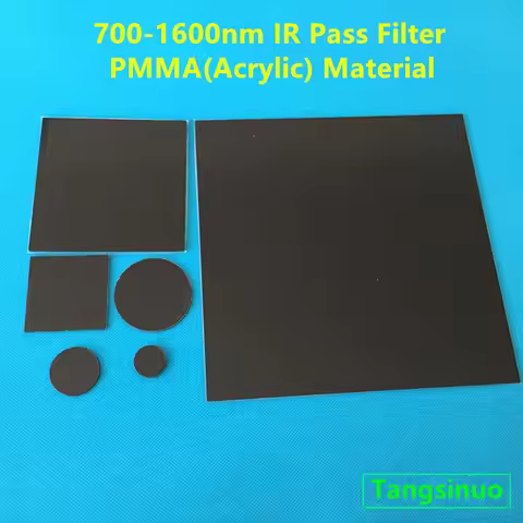 Various Sizes 700-1600nm IR Infrared Black Filter IR700 PMMA Acrylic Resin