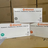 HANDSCOON LATEX ALTAMED L PER KARTON ISI 10 BOX