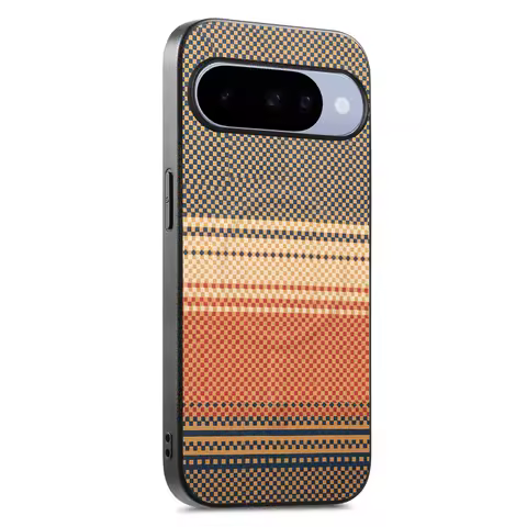 Luxury Carbon Fiber Strong Magnetic Phone Case For Google Pixel 10 Pro XL 9A 9 Wireless Charging Sli