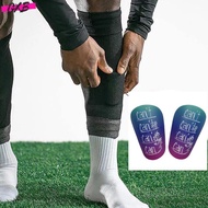G.X.B 1Pair Football Shin Pad Wear-resistant Shock Absorbing Leg Protector Lightweight Portable Trai