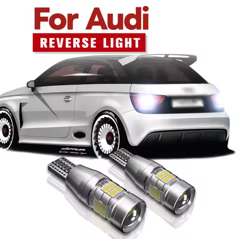 2pcs W16W T15 921 912 LED Canbus Reverse Light Bulbs On Car Back Up Lamp For Audi A1 8X1 8XK A3 8P A