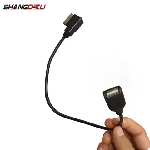 Car media interface AMI MMI USB AUX cable music adapter for Audi A3 8V S3 A4 B6 B7 B8 A6 C6 C7 Q5 Q7