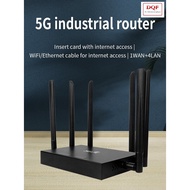 5G industrial-grade iron shell wireless dual-band WIFI6 Gigabit Router 5G CPE Router SA/NS