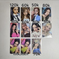 HEARTS2HEARTS H2H BABYMONSTER VARIOUS PHOTOCARD POB PC
