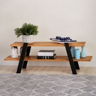 Minimalist Wooden Table Shelf with 65cm Tiers