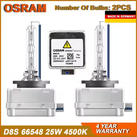 OSRAM CLASSIC XENARC D8S 66548 25W PK32d-1 HID Xenon Headlight Hi/lo Beam 35W 4500K OEM Standard Whi