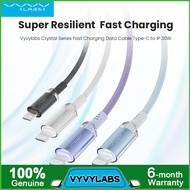 Vyvylabs 30W PD Type-C to iPhone Cable Thick Copper Low Temp Safe Charge Cord For iPad iPhone Series