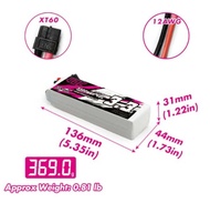 CNHL G+Plus 1500mah /  2200mAh / 3300mah 7.4V 2S 11.1V 3S /14.8V 4S/ 22.2v  6S  70C / 40C Lipo Battery with XT60 Plug แบตลิโพ รถ เรือ เครื่องบิน บังคับ วิทยุ Black Series 1500mAh 11.1V 3S 100C