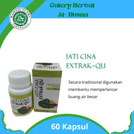 Kapsul Ekstrak Jati Cina Ekstrak-qu Kharisma Herbal pelangsing alami