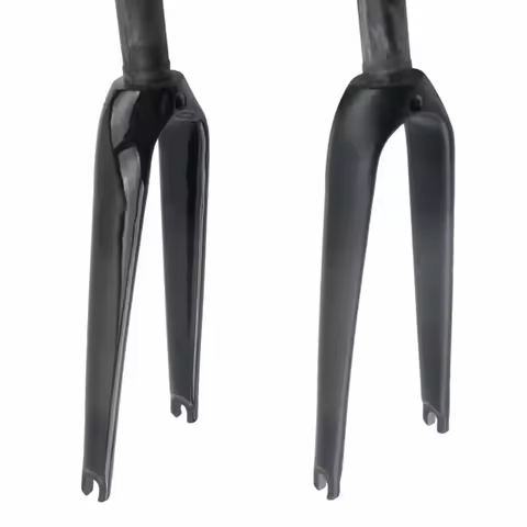Bike Fork Carbon Fiber Fork Road MTB Folding Kids BMX Bicycle Fork 14 16 18 20 22"inch Steerer Tube 
