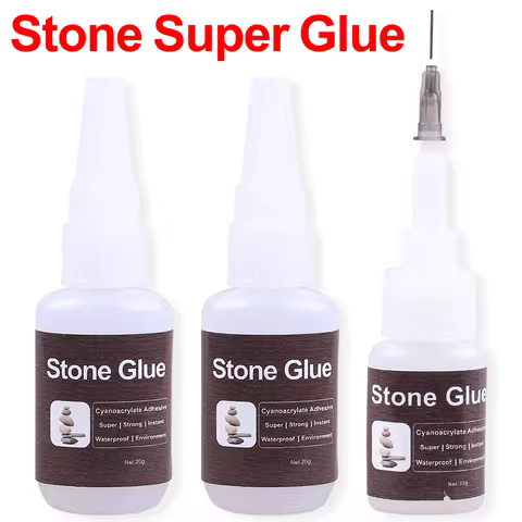Universal Super Glue Extra Strong Stone Powerful Instant Adhesive PVA Plastic Model Silicone Second 