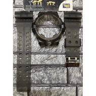 BNB CUSTOM GA700 JELLY SMOKE + BUCKLE JAPAN + 2 PCS SPRING BAR FOR ORIGINAL GSHOCK