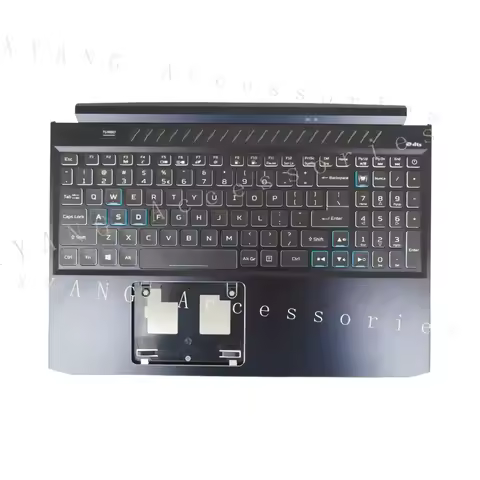 PP+ New Palmrest Keyboard Backlit Upper Case For Acer Predator Helios 300 PH315-53