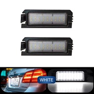 2Pcs Car LED Rear License Plate Light Number Plate Lamp White For Hyundai i30 PD 2017- i30 PD PDE 20